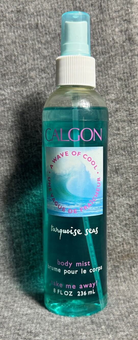 Calgon After Bath A Wave of Cool Turquoise Seas Body Mist 8oz